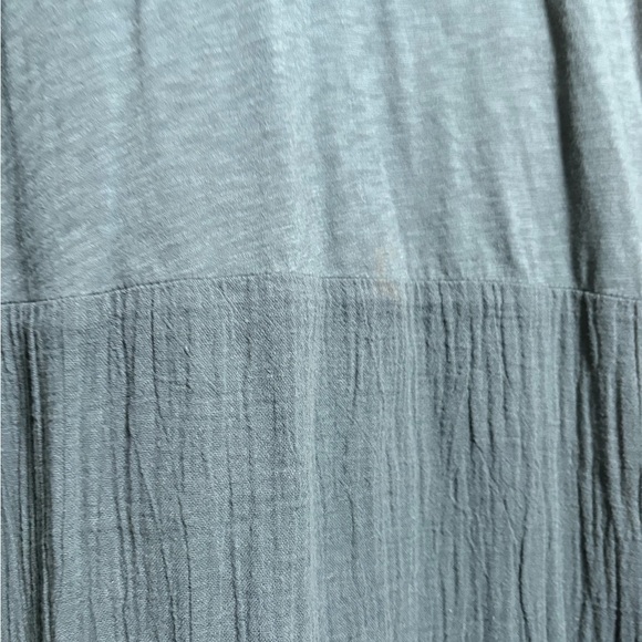 Velvet by Graham and Spencer Chic Teal Maxi Dress, Vintage Slub. Lightweight. S - Picture 5 of 16